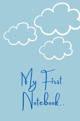Notebook BLUE: Journal | Planner | Diary | Notes: Colourful front cover | 100 pages | Lined paper