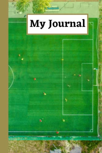 Soccer Journal: Nice Soccer Journal Blank Lined Journal (Spanish Edition)