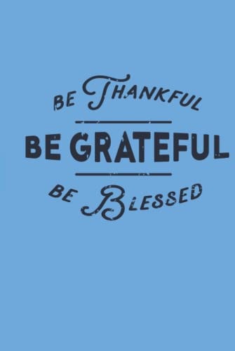 Gratitude Journal: Sky Blue 6x9 Gratitude journal