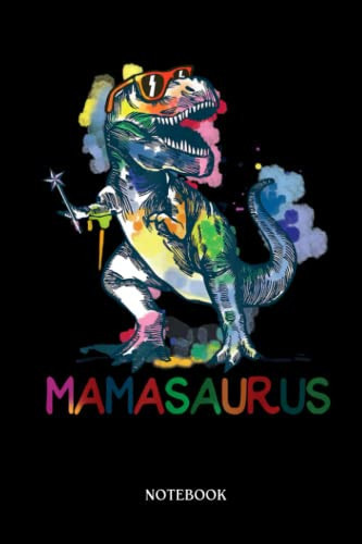 Dinosaur Notebook: Mama Saurus T-Réx Dinosaur Mother'S Day Family Matching | Dinosaur Notebook, Gift For T-Rex Lovers| 6”X9 Wide Blank Lined Workbook For Teens Kids Girls Boys.