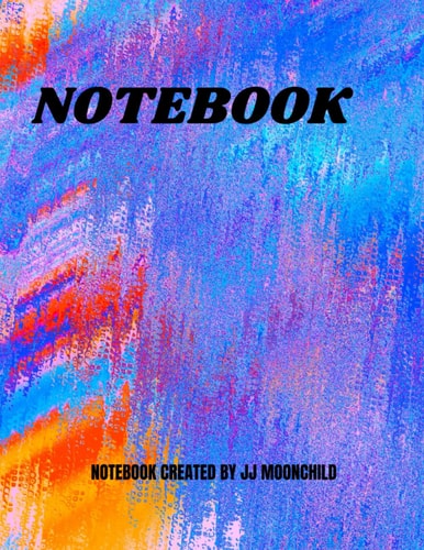 NoteBook: Beautiful Abstract Themed Journal type -Composition Notebook - Ruled 120 Pages - Large 8.5 x 11 Paperback
