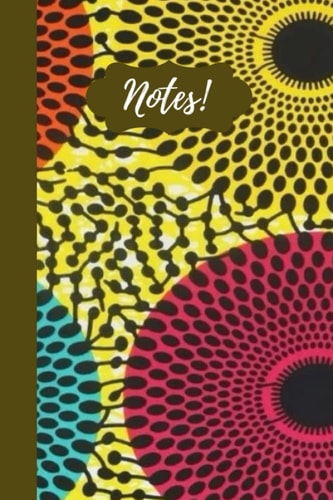 Notebook: African Print themed Notebook/Journal