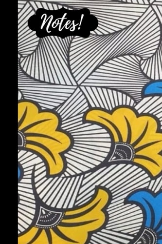 Notes: Beautiful African themed Notebook/Journal