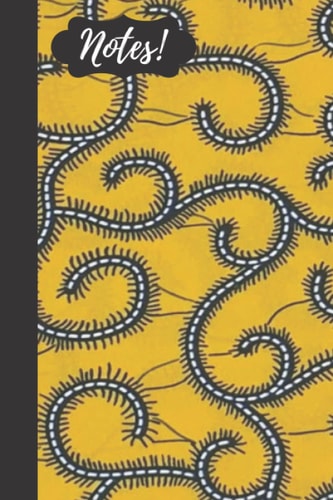Notes: Beautiful African Print themed Notebook/Journal