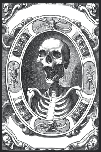 Day of the Dead Skull College Ruled Notebook: Fun & a little scary design perfect for note-taking, sketching, journaling, to-do lists and so much ... great gift for Halloween or any time of year.