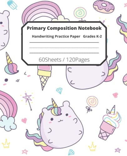 Primary composition notebook