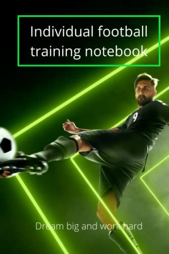 Individual football training notebook