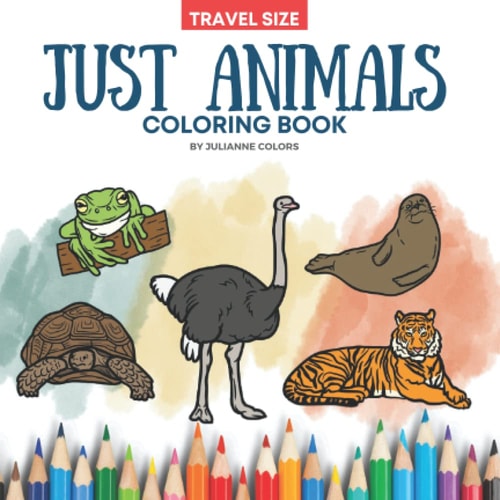 Just Animals Coloring Book