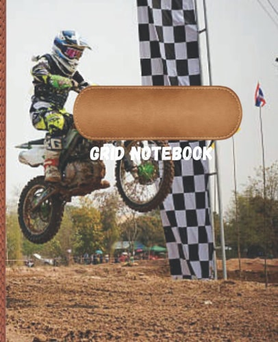 Grid Notebook: Grid Notebook: Notebook with 130 Pages of 7mm Grid Paper 9.25 in x 7,5 in