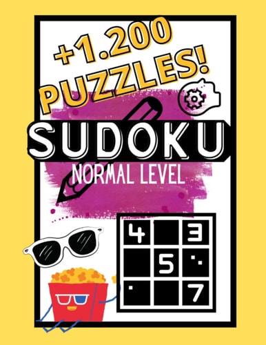 Sudoku Puzzle for Adult: 1,200+ Puzzles to Solve for Adults: Easy to Hard Puzzles | Normal Puzzle Book | With Complete Solutions