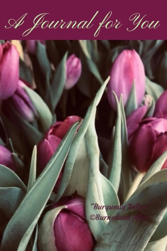 A Journal for You: Burgundy Tulips