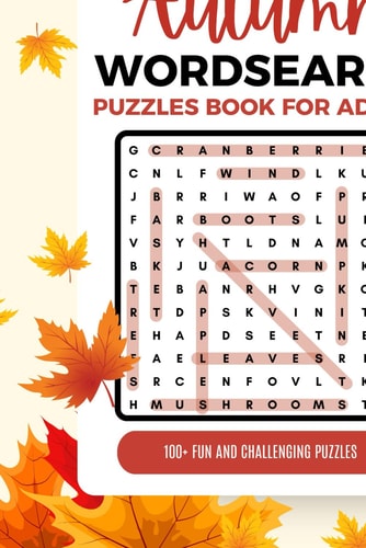 Autumn Word Search 2024