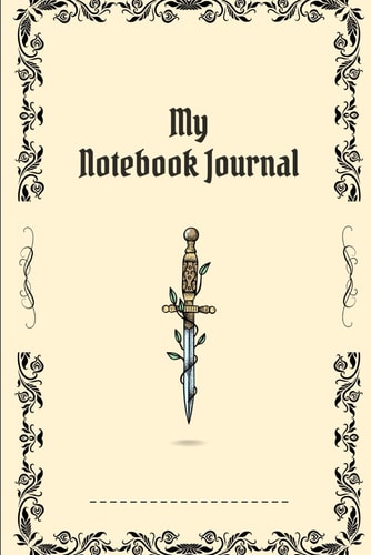 Notebook Journal, 300 Pages, Lined Paper, Size (6"x 9”) – for School, Work, Office, or at-Home Use