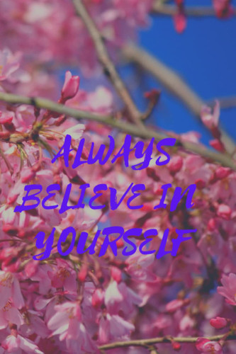 ALWAYS BELIEVE IN YOURSELF JOURNAL