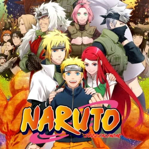 Naruto 2022 Calendar: Official 2022-2023 18-Month Calendar Planner