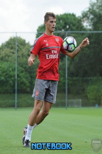 Notebook : Granit Xhaka Journal Gift Book for Writing, Thankgiving Notebook for Fans , Gift Idea #655