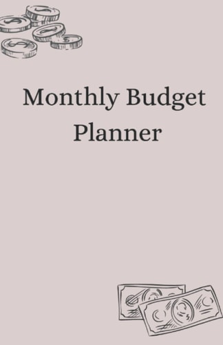 Monthly Budget Planner - Light pink paperback cover - 84 pages