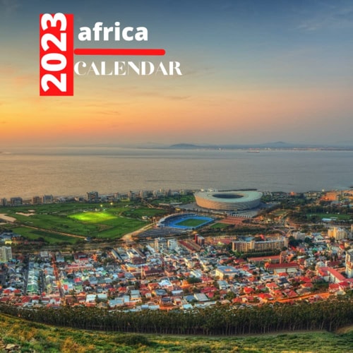 AFRICA Calendar 2023: 12 Monthly Grid Space for Plans and Schedules 12 Full-Color with High-quality Images. Cute Gift Idea For africa Lovers2