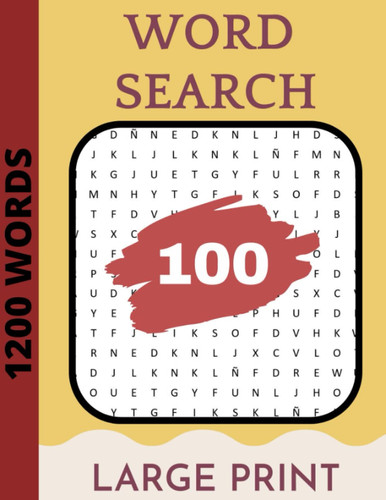 WORD SEARCH: Large Print