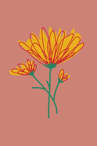 Floral Notebook