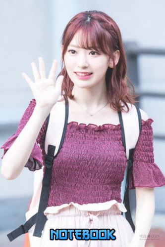 Notebook : Sakura Miyawaki Notebook and Journal Perfect for Fan club members , Thankgiving Notebook Gift Idea #557