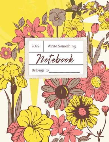 Floral Notebook