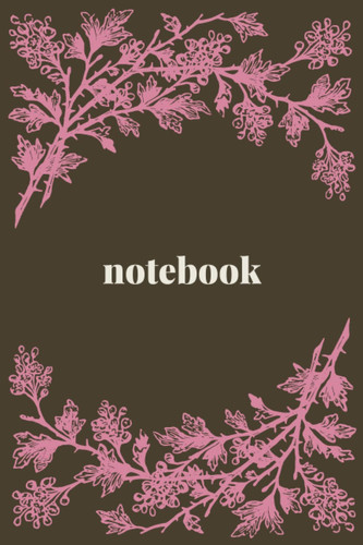 Vintage Flowers Notebook: 120 Pages, Graph Paper
