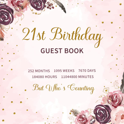 21st Guest Book