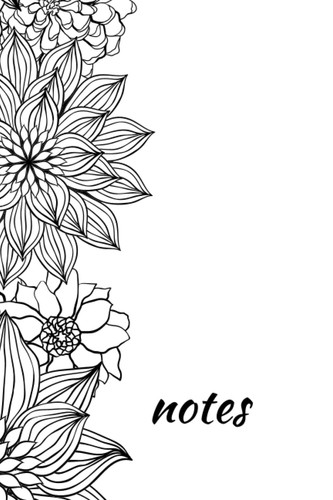 Floral Stencil Notebook