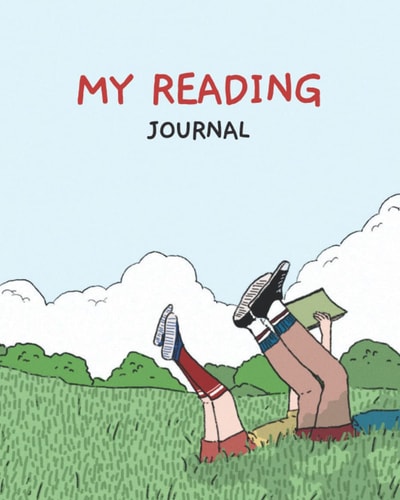Reading Journal For Kids 8 x 10 in