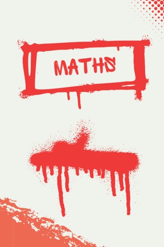 Notebook for Maths: Mathematics Exercise Note Book for students 10mm Squared (Spanish Edition)