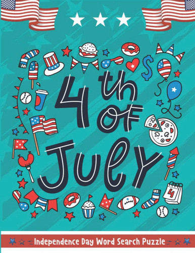 4th Of July Word Search Puzzle Book