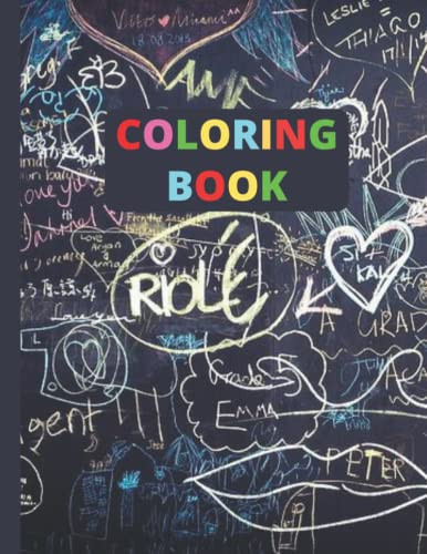 Coloring Book: Toddler Coloring Book For Kids Ages 4-8, Paperback- June 20, 2022