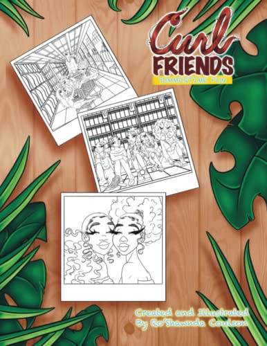 Curlfriends: Summertime Fun Coloringbook