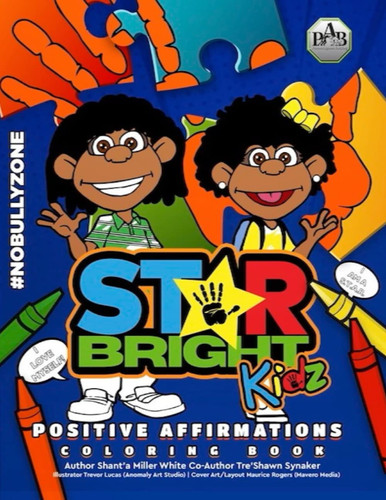 Star Bright Kidz: Positive Affirmations Coloring Book.