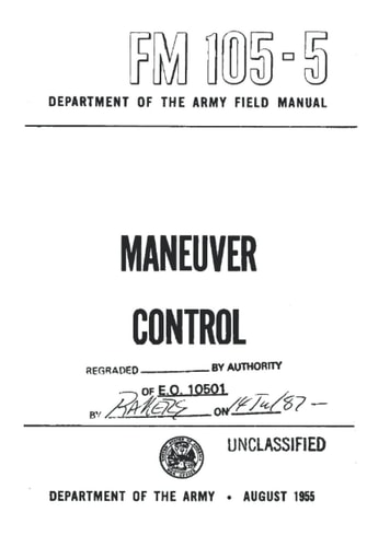 FM 105-5 Maneuver Control