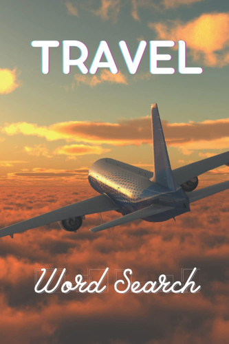Airplane Travel Word Search Puzzle Book