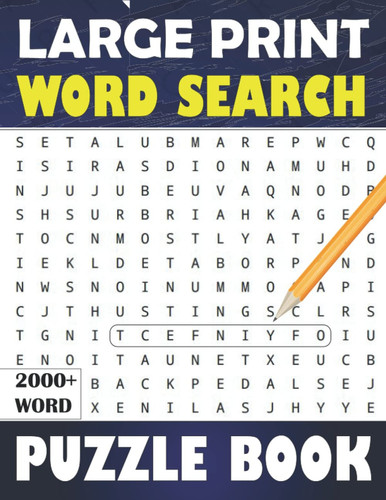 Large Print Word Search