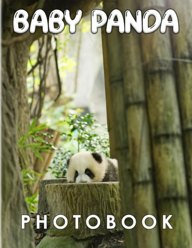 Baby Panda Photobook: Pride of Chinese Animal with Cute Action for Anyone To Love | With More 40 Pages to Decor as Gifts for Back to School