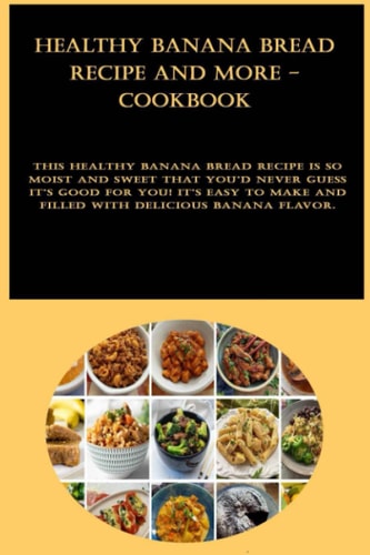 Healthy Banana Bread Recipe and more - CookBook: This healthy banana bread recipe is so moist and sweet that you'd never guess it's good for you! It's ... make and filled with delicious banana flavor.