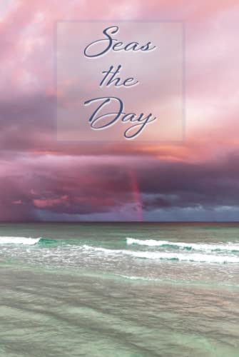 Seas the Day Hardcover Journal: Lined Notebook with Premium Color Beach Photography