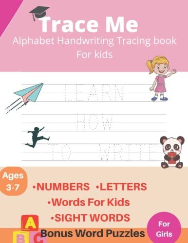 Trace Me: Alphabet Handwriting Tracing book For Kids