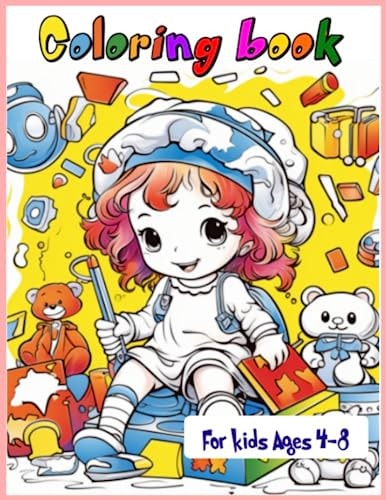 Fun with Colors A Coloring Book For Tiny Hands for Kids Ages 4 -8. (Isabella Nightingale)