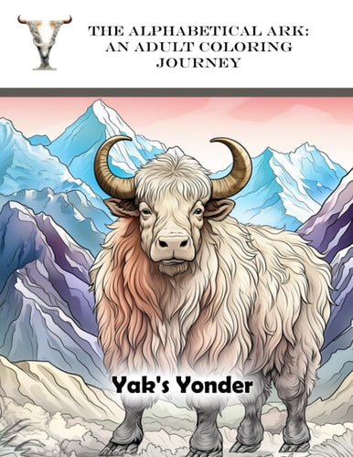 The Alphabetical Ark: An Adult Coloring Journey: Yak's Yonder