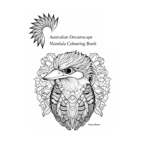Australian Dreamscape - Mandala Colouring Book