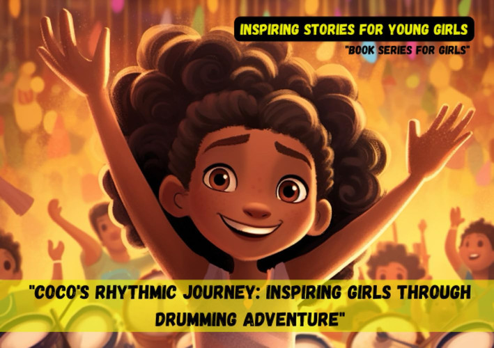 Inspiring Stories for Young Girls: "Coco's Rhythmic Journey: Inspiring Girls Through Drumming Adventure": "Book series for girls"