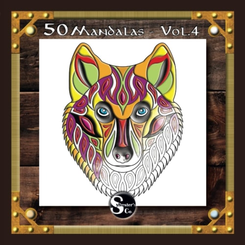 50 Mandalas - Vol. 4: Libro de colorear para adultos y jóvenes. Animales. Mandalas de alta calidad y varios estilos para relajarse y antiestrés / ... to relax and anti-stress (Spanish Edition)