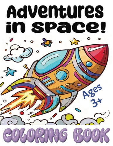 Adventures in Space: A Cosmic Coloring Journey