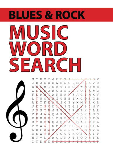 Blues and Rock Music Word Search