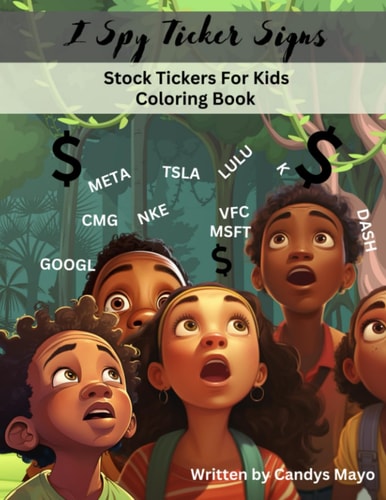 I Spy Ticker Signs: Stock Tickers For Kids